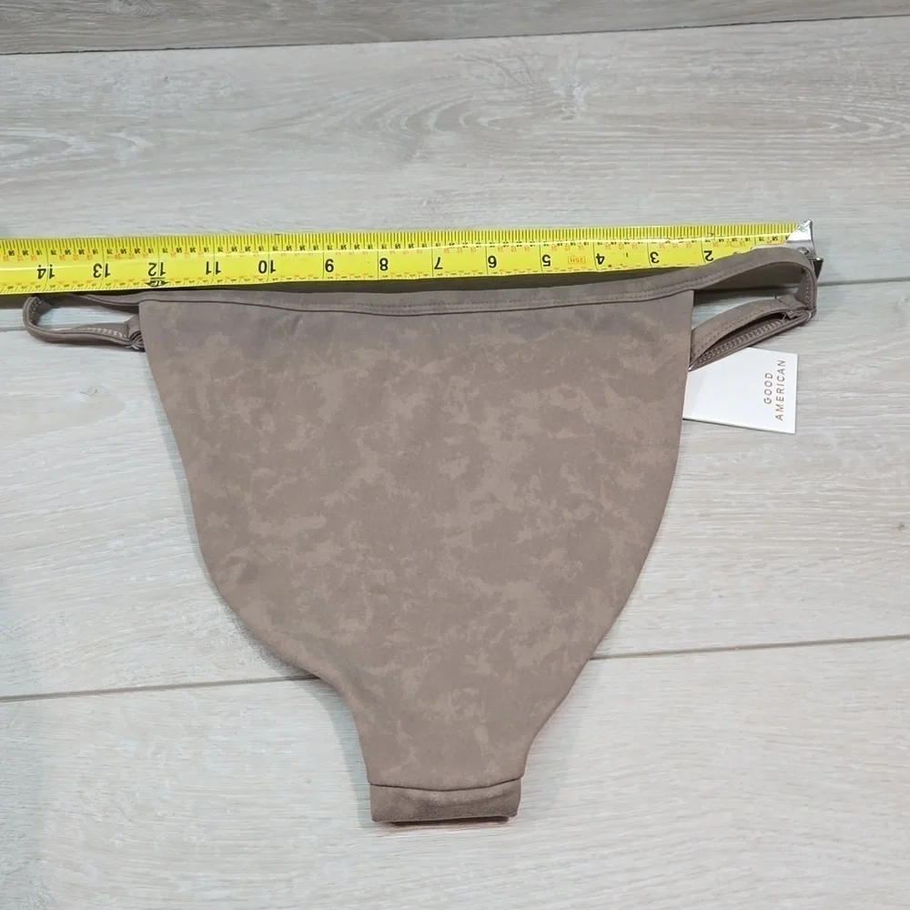 NWT Good American Women Bikini Bottom Swim sz 3/L